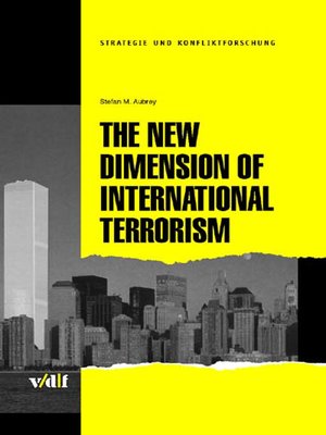 cover image of The New Dimensions of International Terrorism